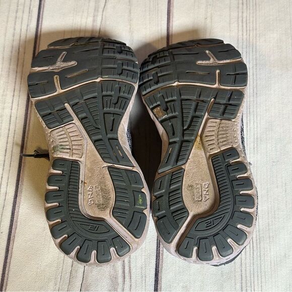 Brooks Adrenaline GTS 21 Running Shoes Grey/Lilac Women Sz 8.5 D Indoor/Outdoor - Picture 7 of 8